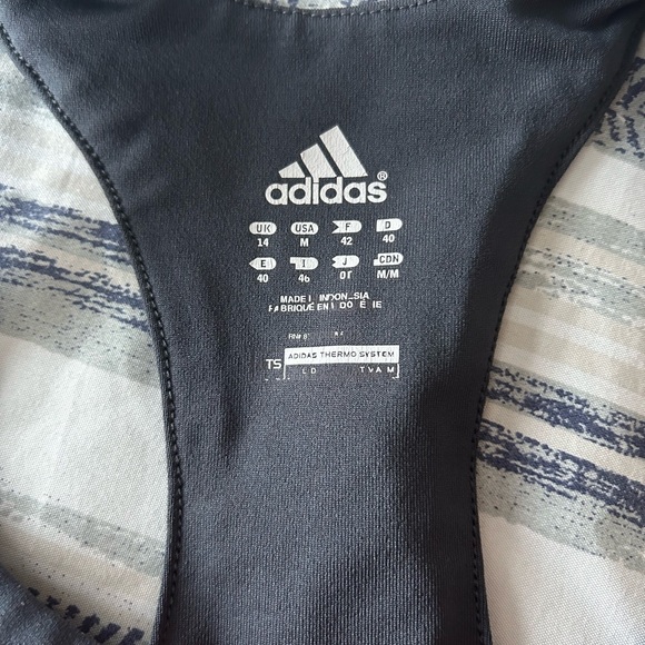 Adidas Black and Gray Sports Tank - Picture 2 of 8